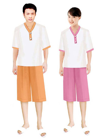 巴中桑拿服设计